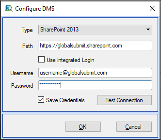 Publish_ConfigureDMSLogin
