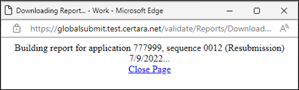 Validate_DownloadReport