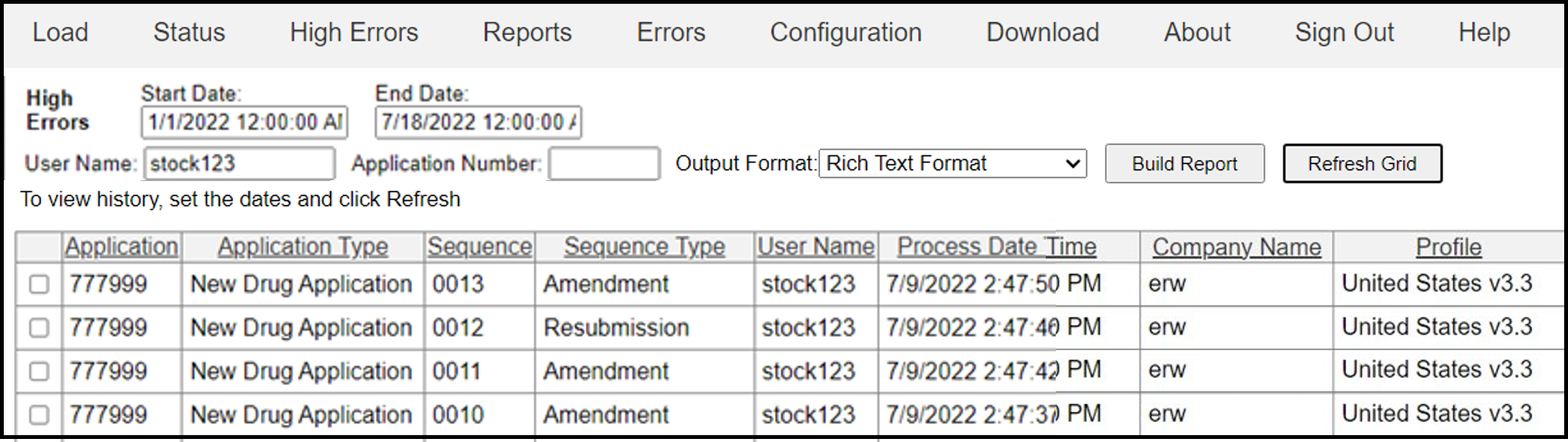 Validate_High_Error_Log