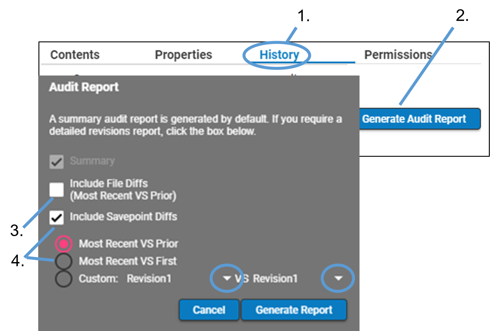 AuditReportSavePoint