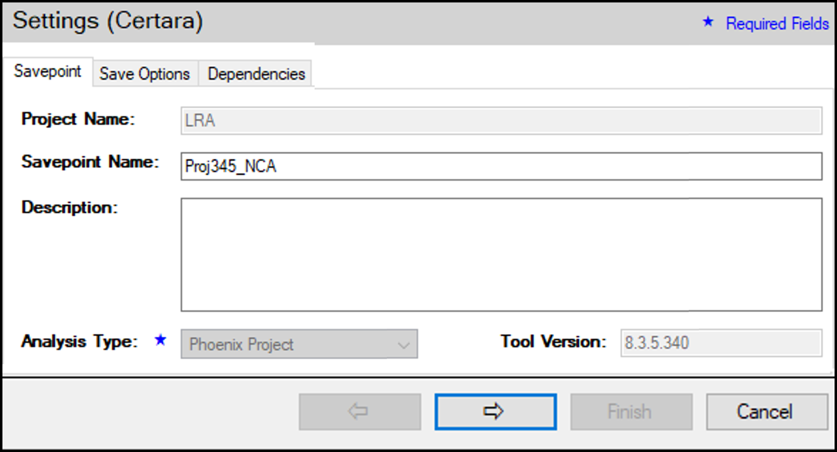 Integral_newproj_settings