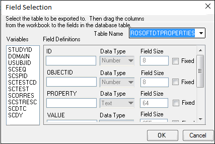 FieldSelectndialog