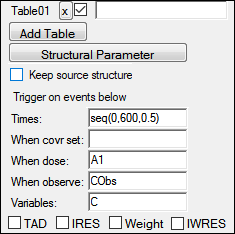 Simplerunmodetableexample