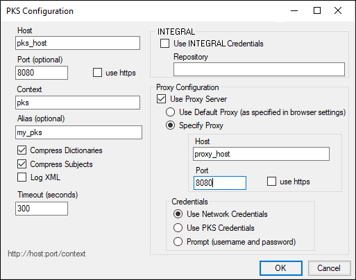 PKSConfigdialog
