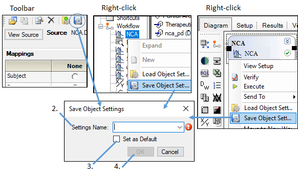 SaveObjectSettings