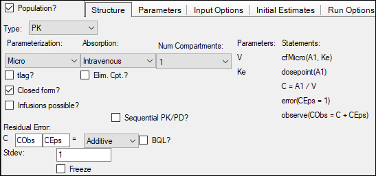 SetuptabdefaultPopPKmodel