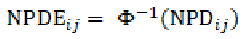 NPDEij