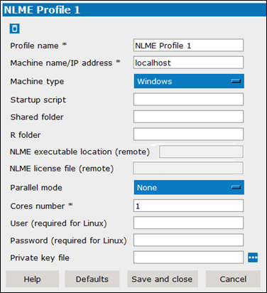 NLMESettings