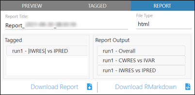 ModelResultsReportTab